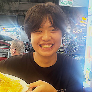 応用日本語学科2025年卒業　愛媛大学法文学部1年 俞 在勋さん【中国出身】